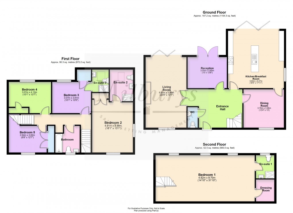 Floorplan for Mission Road, Iron Acton, South Gloucestershire