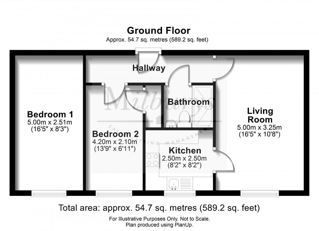 Floorplan for Thornbury, South Gloucestershire