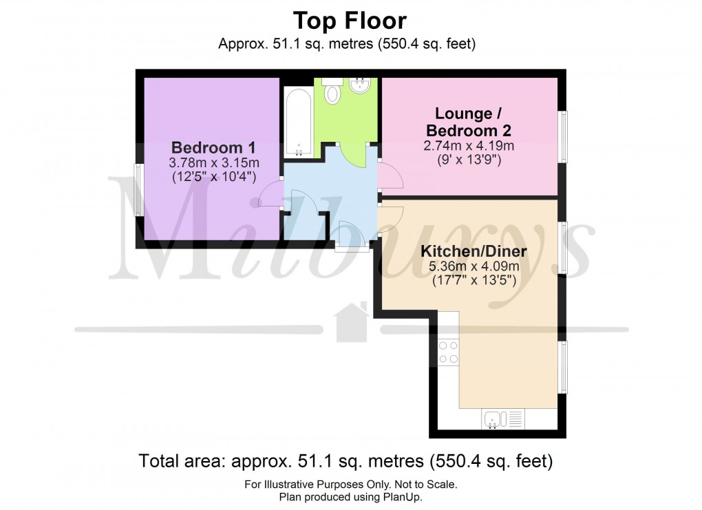 Floorplan for Hounds Road, Chipping Sodbury, South Gloucestershire