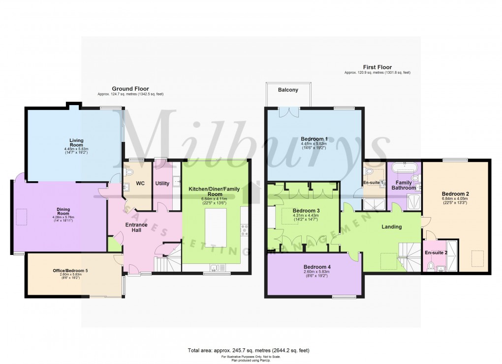 Floorplan for Gravel Hill Road, Yate, South Gloucestershire