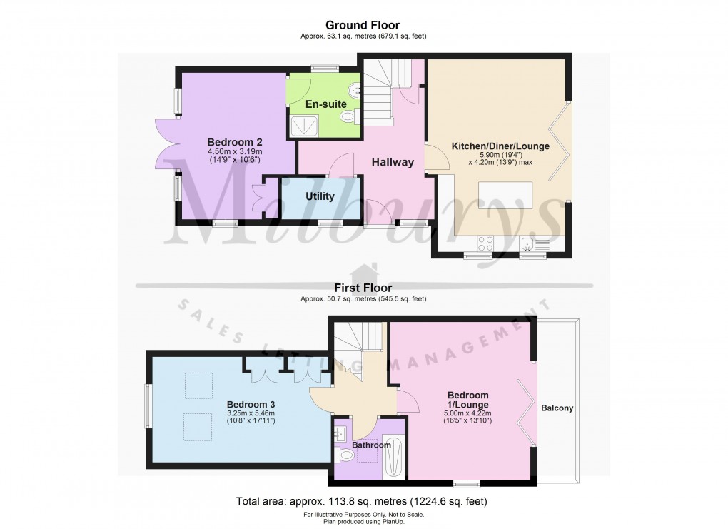 Floorplan for Perrinpit Road, Frampton Cotterell, South Gloucestershire