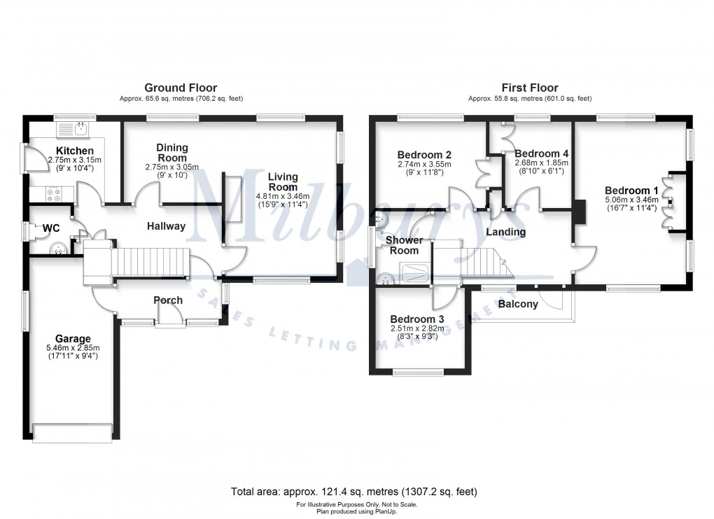 Floorplan for Littleton-upon-Severn, South Gloucestershire