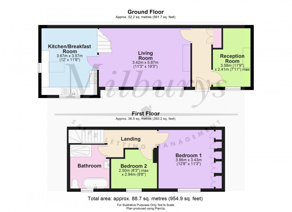 Floorplan for Goose Green, Yate, South Gloucestershire