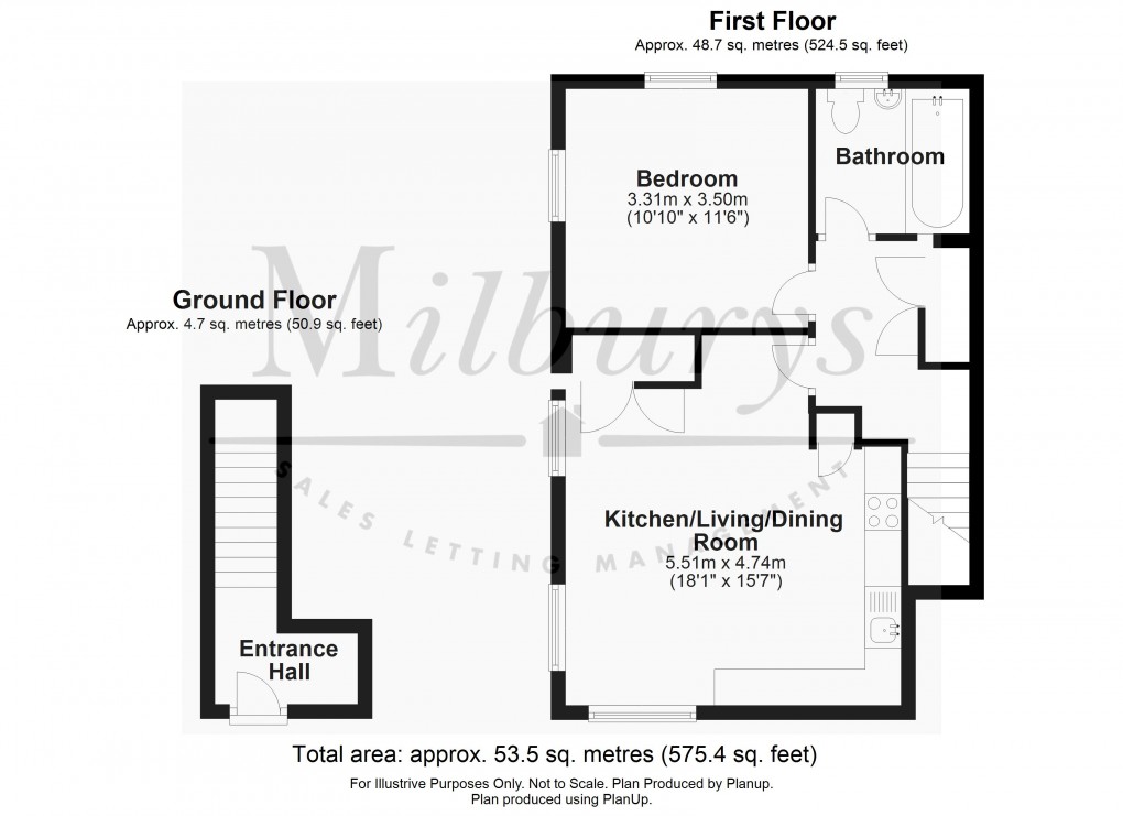 Floorplan for Thornbury, Bristol, Gloucestershire