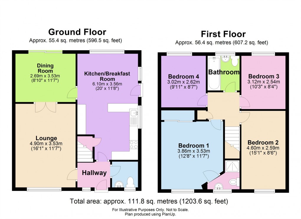 Floorplan for Inglestone Road, Wickwar, South Gloucestershire