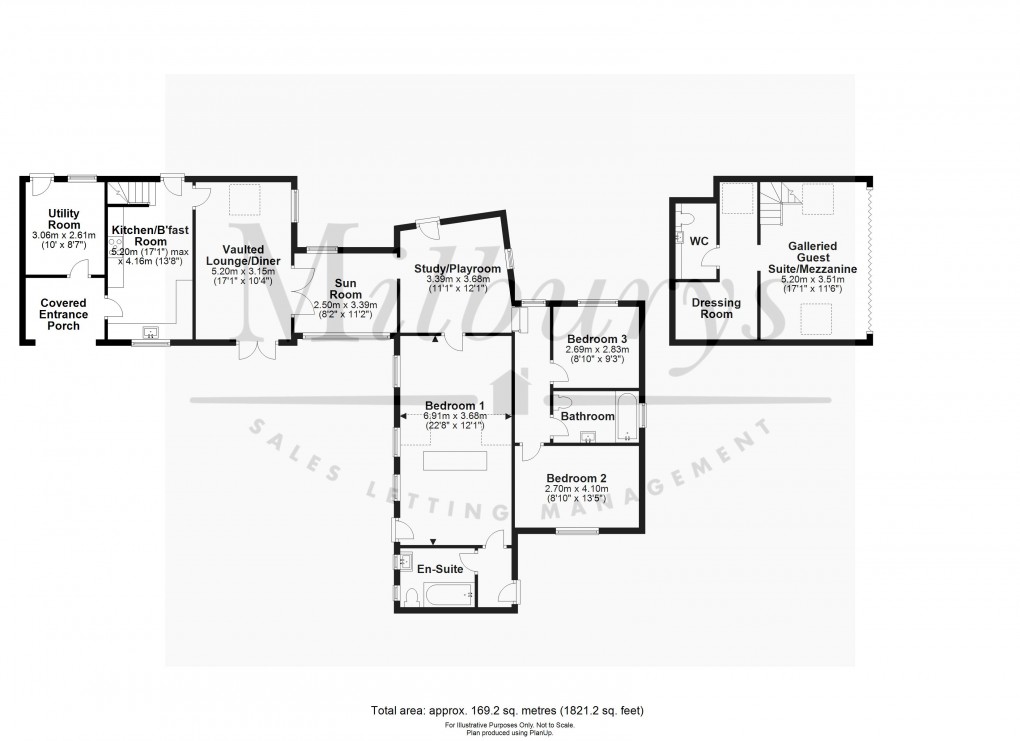 Floorplan for Bristol Road, Thornbury, South Gloucestershire