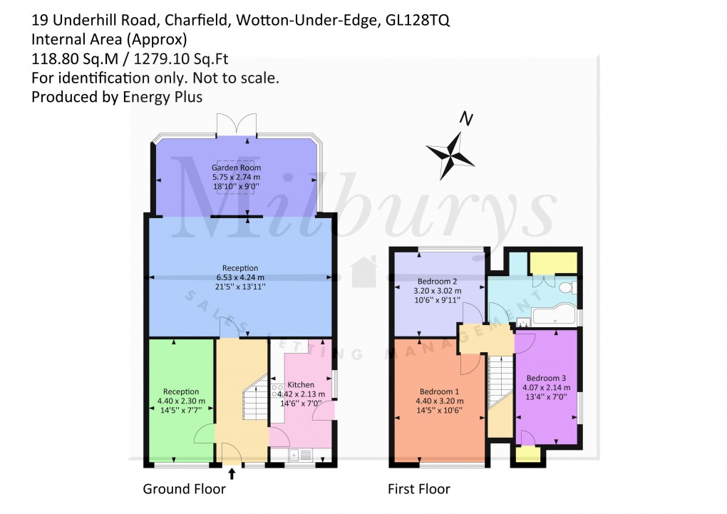 Floorplan for Underhill Road, Charfield, South Gloucestershire