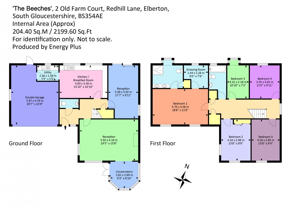 Floorplan for Old Farm Court, Elberton, South Gloucestershire