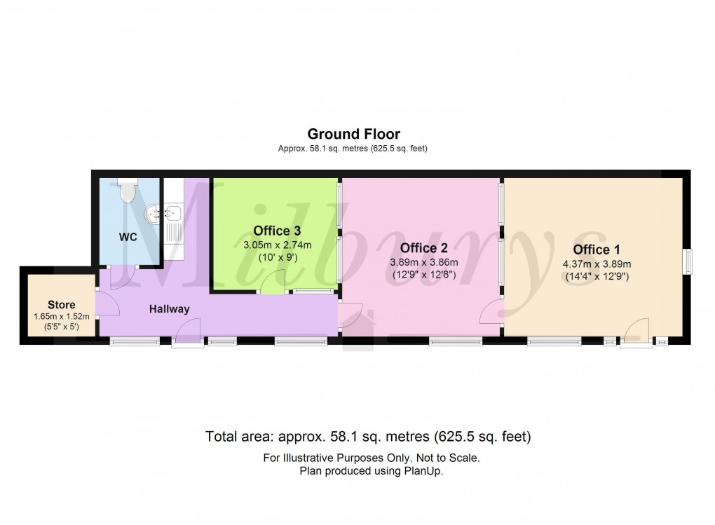 Floorplan for Folly Road, Latteridge, South Glos