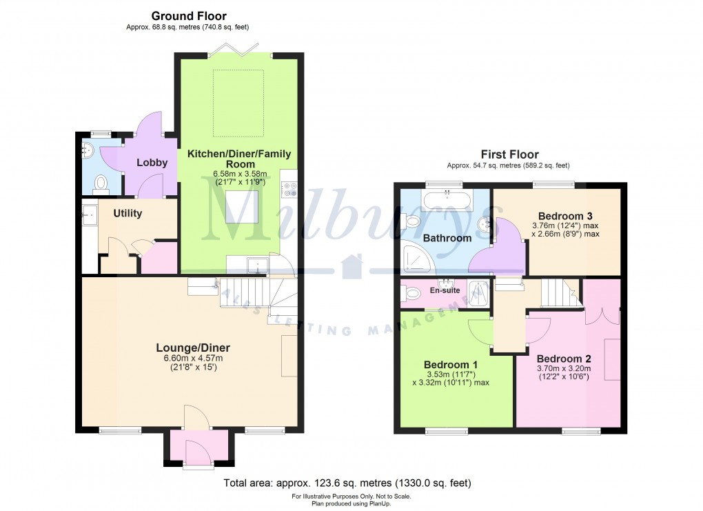 Floorplan for High Street, Iron Acton, South Gloucestershire