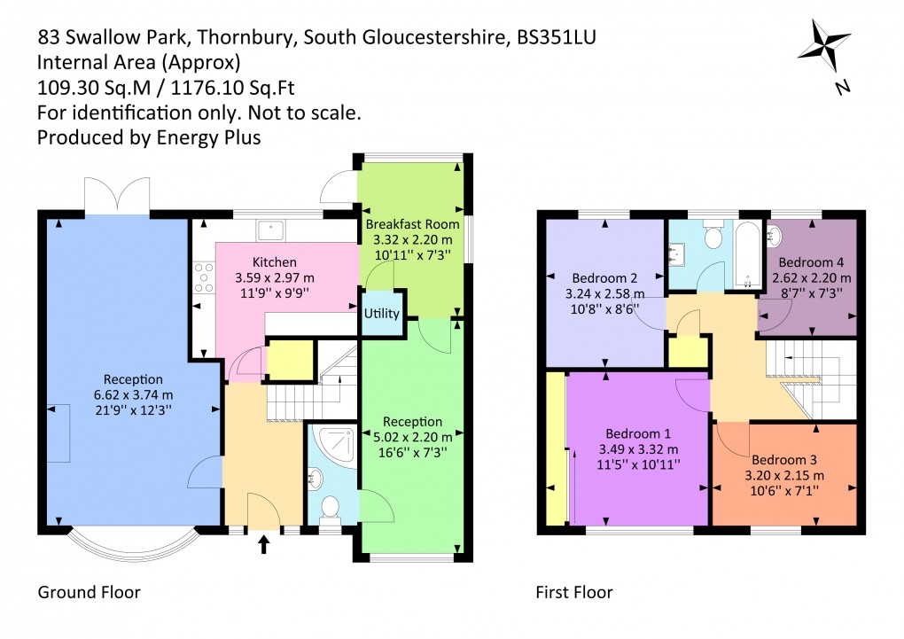 Floorplan for Swallow Park, Thornbury, South Gloucestershire