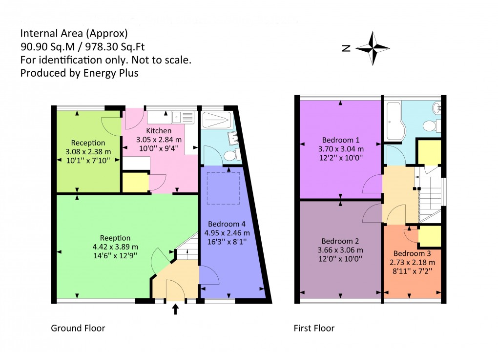 Floorplan for Ellesmere, Thornbury, South Gloucestershire