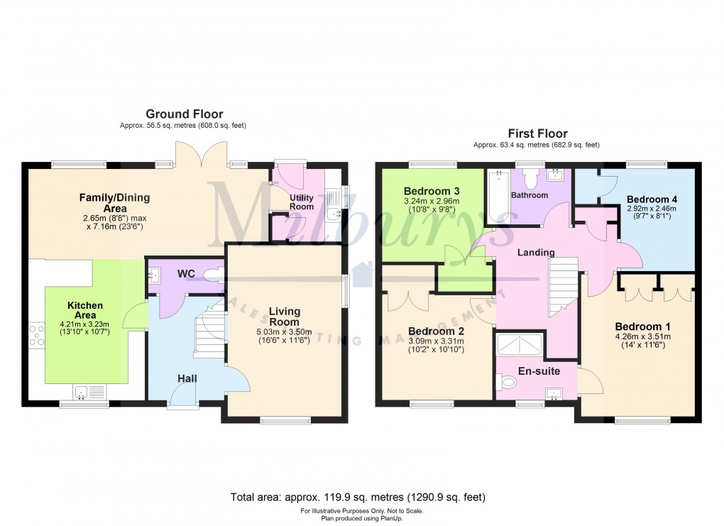 Floorplan for Church View, Chipping Sodbury, South Gloucestershire