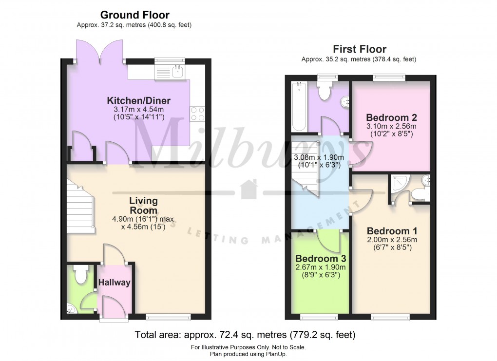 Floorplan for Charfield, Wotton-under-Edge, Gloucestershire