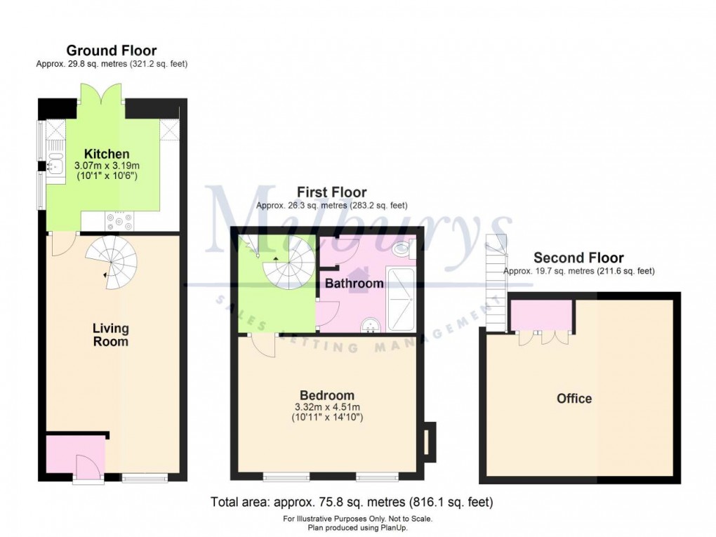 Floorplan for Canonbury Street, Berkeley, Gloucestershire