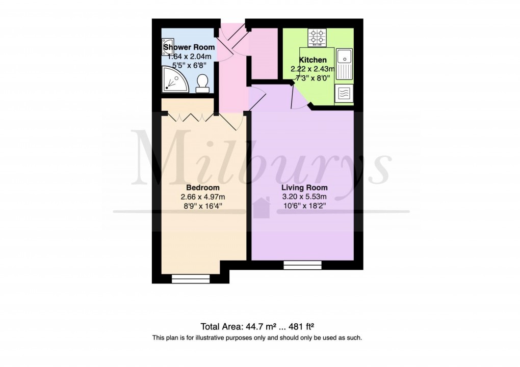 Floorplan for Hounds Road, Chipping Sodbury, South Gloucestershire