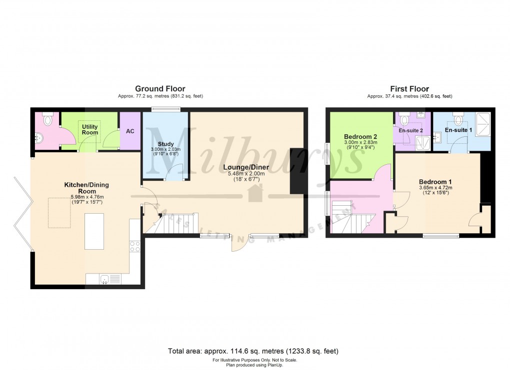 Floorplan for Mays Hill, Frampton Cotterell, South Gloucestershire