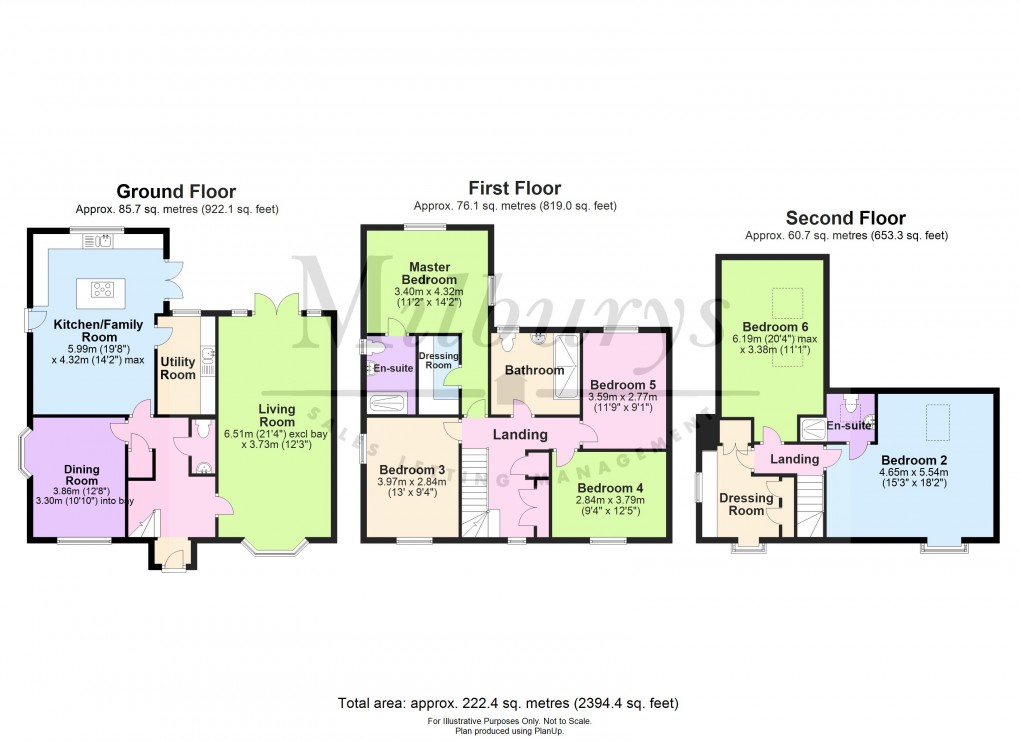 Floorplan for Yate, South Gloucestershire