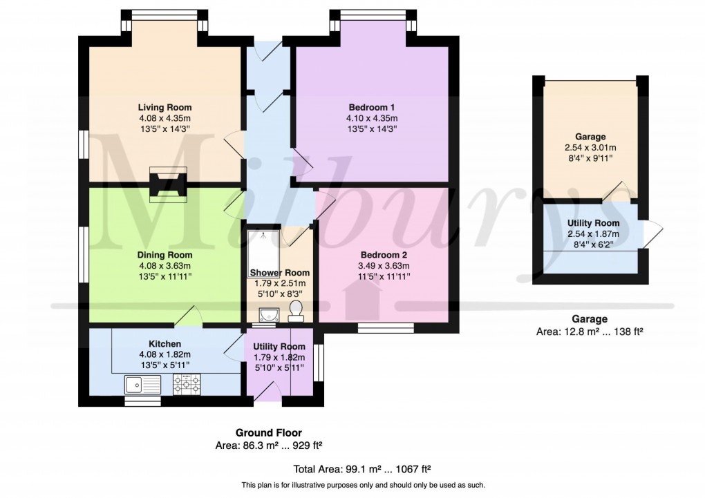 Floorplan for Westerleigh Road, Yate, South Gloucestershire