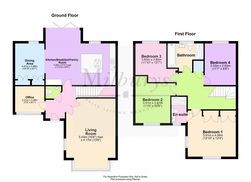 Floorplan for Love Lane, Chipping Sodbury, South Gloucestershire