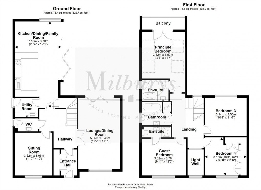 Floorplan for Woodford Green, Woodford, Gloucestershire