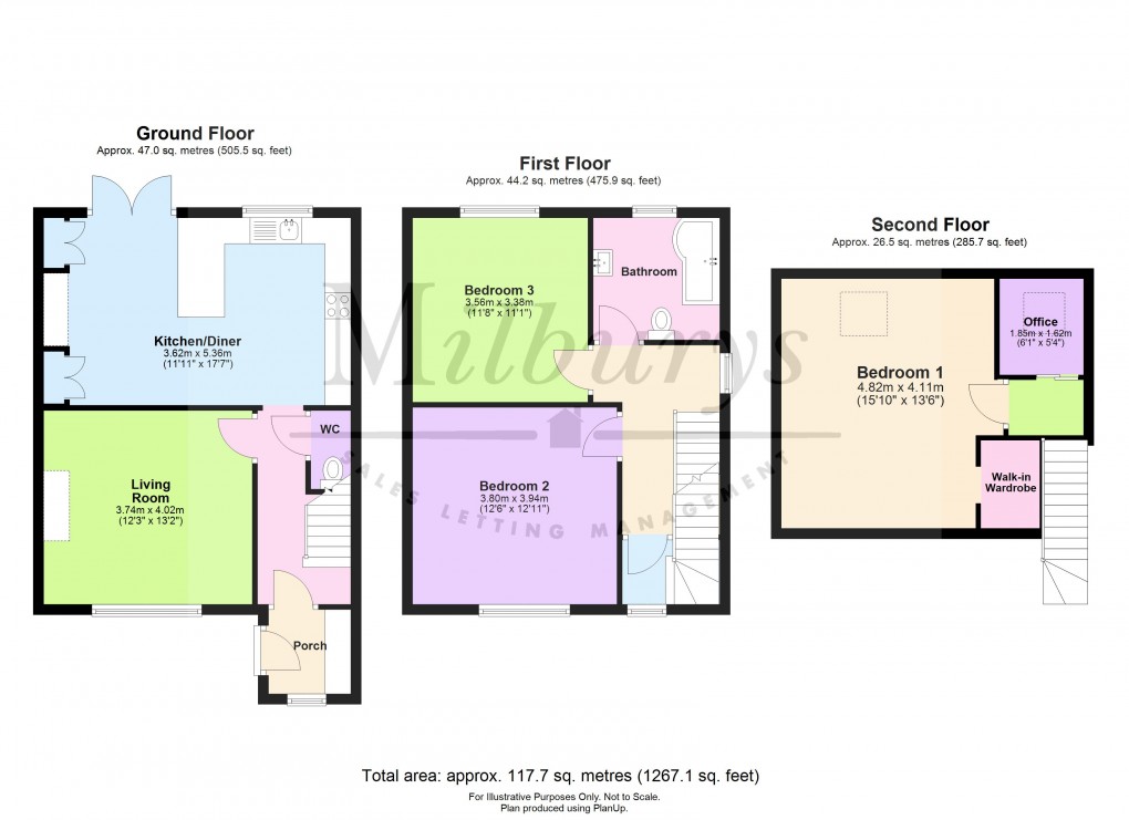 Floorplan for Westerleigh Road, Yate, South Gloucestershire