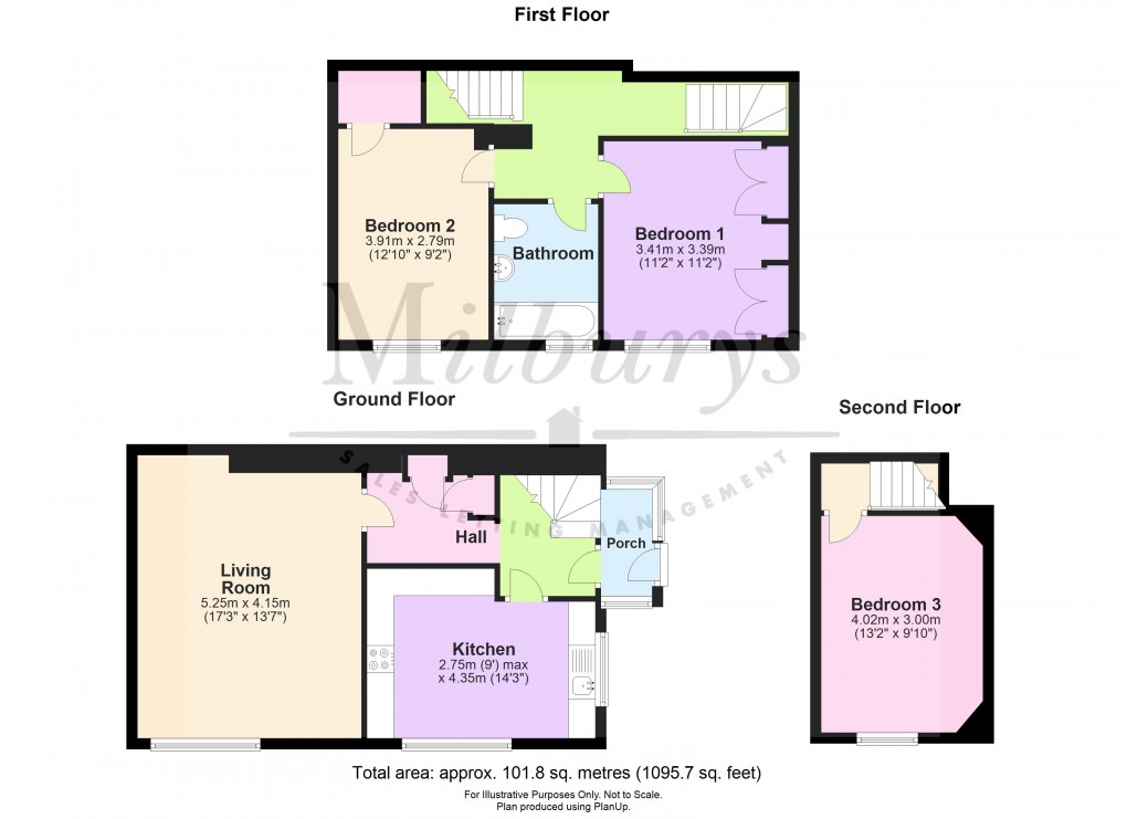 Floorplan for High Street, Wickwar, South Gloucestershire