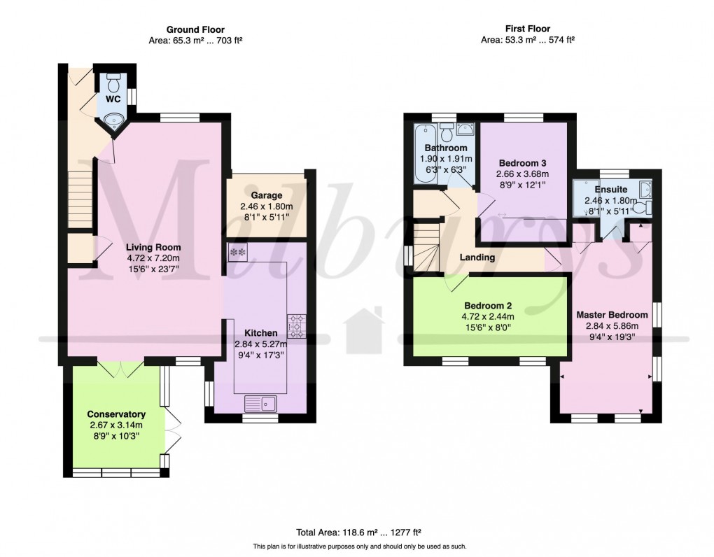 Floorplan for St Saviours Rise, Frampton Cotterell, South Gloucestershire